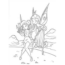Coloring page: Tinker Bell (Animation Movies) #170536 - Free Printable Coloring Pages