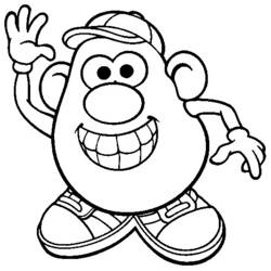 Coloring page: Toy Story: Mister Potato Head (Animation Movies) #45105 - Free Printable Coloring Pages