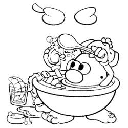 Coloring page: Toy Story: Mister Potato Head (Animation Movies) #45114 - Free Printable Coloring Pages
