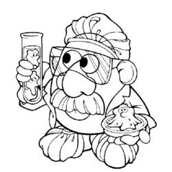 Coloring page: Toy Story: Mister Potato Head (Animation Movies) #45134 - Free Printable Coloring Pages