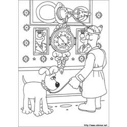 Coloring page: Wallace and Gromit (Animation Movies) #133468 - Free Printable Coloring Pages