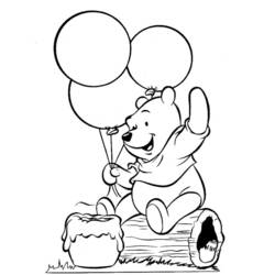 Coloring page: Winnie the Pooh (Animation Movies) #28668 - Free Printable Coloring Pages