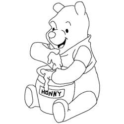 Coloring page: Winnie the Pooh (Animation Movies) #28737 - Free Printable Coloring Pages