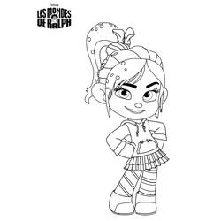 Coloring page: Wreck-It Ralph (Animation Movies) #130482 - Free Printable Coloring Pages