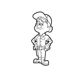 Coloring page: Wreck-It Ralph (Animation Movies) #130506 - Free Printable Coloring Pages