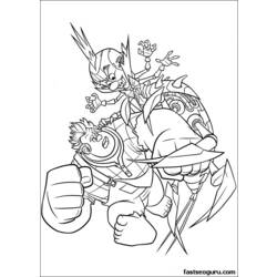 Coloring page: Wreck-It Ralph (Animation Movies) #130563 - Free Printable Coloring Pages