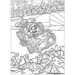 Coloring page: Wreck-It Ralph (Animation Movies) #130626 - Free Printable Coloring Pages