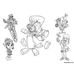 Coloring page: Wreck-It Ralph (Animation Movies) #130655 - Free Printable Coloring Pages