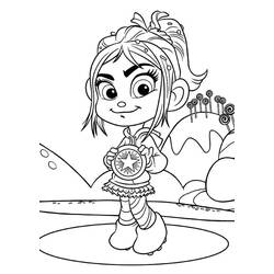 Coloring page: Wreck-It Ralph (Animation Movies) #130662 - Free Printable Coloring Pages