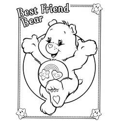 Coloring page: Care Bears (Cartoons) #37171 - Free Printable Coloring Pages