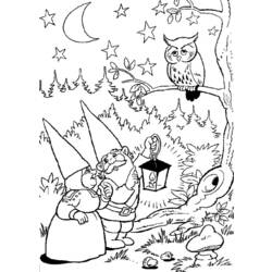 Coloring page: David, the Gnome (Cartoons) #51266 - Free Printable Coloring Pages