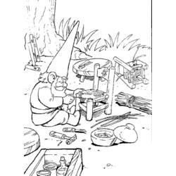 Coloring page: David, the Gnome (Cartoons) #51270 - Free Printable Coloring Pages