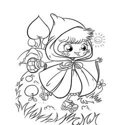 Coloring page: Little Red Riding Hood (Cartoons) #49239 - Free Printable Coloring Pages