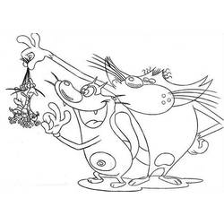 Coloring page: Oggy and the Cockroaches (Cartoons) #37975 - Free Printable Coloring Pages