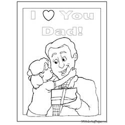 Coloring page: Dad (Characters) #103513 - Free Printable Coloring Pages
