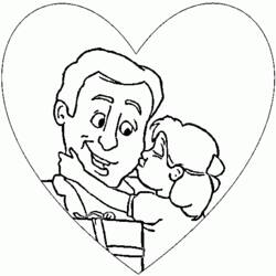 Coloring page: Dad (Characters) #103777 - Free Printable Coloring Pages