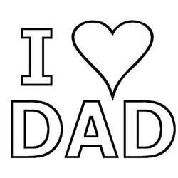 Coloring page: Dad (Characters) #103843 - Free Printable Coloring Pages