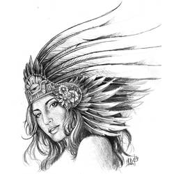 Coloring page: Aztec Mythology (Gods and Goddesses) #111565 - Free Printable Coloring Pages