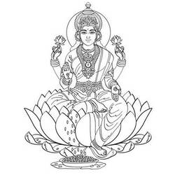 Coloring pages: Hindu Mythology - Free Printable Coloring Pages
