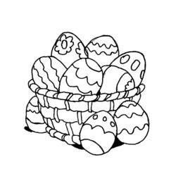 Coloring page: Easter (Holidays and Special occasions) #54530 - Free Printable Coloring Pages