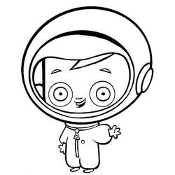 Coloring page: Astronaut (Jobs) #87705 - Free Printable Coloring Pages