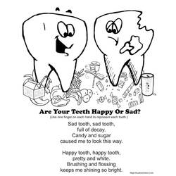 Coloring page: Dentist (Jobs) #92831 - Free Printable Coloring Pages