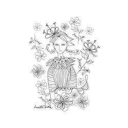 Coloring page: Florist (Jobs) #170374 - Free Printable Coloring Pages
