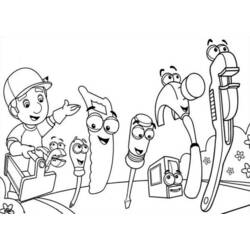 Coloring page: Handyman (Jobs) #90282 - Free Printable Coloring Pages