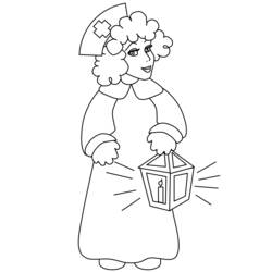 Coloring page: Nurse (Jobs) #170424 - Free Printable Coloring Pages