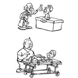 Coloring page: Nurse (Jobs) #170432 - Free Printable Coloring Pages