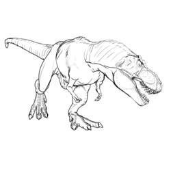Coloring pages: Jurassic Park - Free Printable Coloring Pages