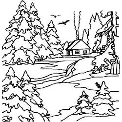 Coloring page: Landscape (Nature) #165759 - Free Printable Coloring Pages