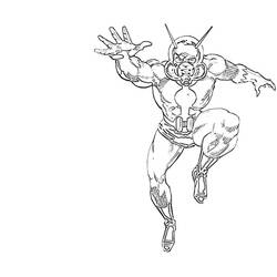 Coloring page: Ant-Man (Superheroes) #77681 - Free Printable Coloring Pages