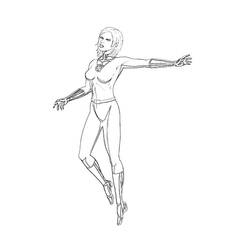 Coloring page: Invisible Woman (Superheroes) #83222 - Free Printable Coloring Pages