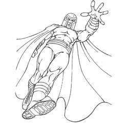 Coloring page: Magneto (Supervillains) #80811 - Free Printable Coloring Pages