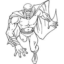 Coloring page: Magneto (Supervillains) #80814 - Free Printable Coloring Pages
