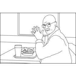 Coloring page: Breaking Bad (TV Shows) #151043 - Free Printable Coloring Pages