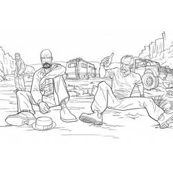Coloring page: Breaking Bad (TV Shows) #151052 - Free Printable Coloring Pages