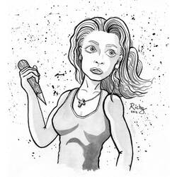 Coloring page: Buffy the vampire slayer (TV Shows) #152701 - Free Printable Coloring Pages