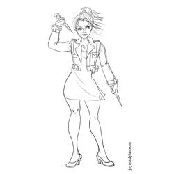 Coloring page: Buffy the vampire slayer (TV Shows) #152884 - Free Printable Coloring Pages