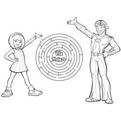 Coloring page: Lazytown (TV Shows) #150781 - Free Printable Coloring Pages