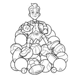 Coloring page: Lazytown (TV Shows) #150791 - Free Printable Coloring Pages