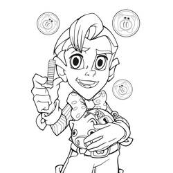 Coloring page: Lazytown (TV Shows) #150803 - Free Printable Coloring Pages