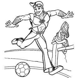 Coloring page: Lazytown (TV Shows) #150838 - Free Printable Coloring Pages