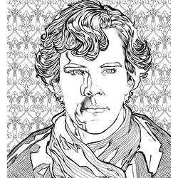 Coloring page: Sherlock (TV Shows) #153361 - Free Printable Coloring Pages